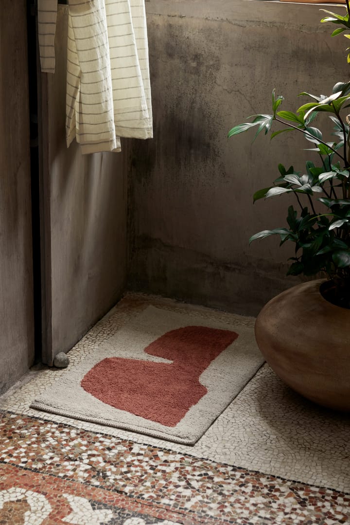 Lay bathroom χαλί 50x70 εκ, Parchment-rust Ferm Living