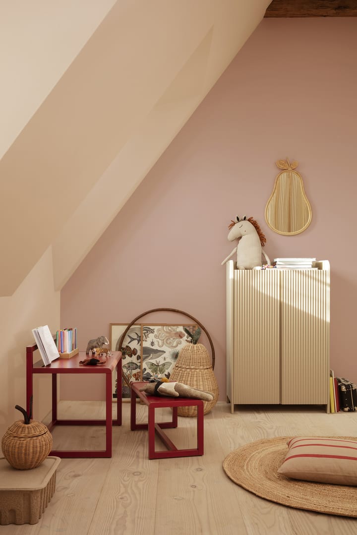 Little Architecht παγκάκι, Poppy red Ferm Living