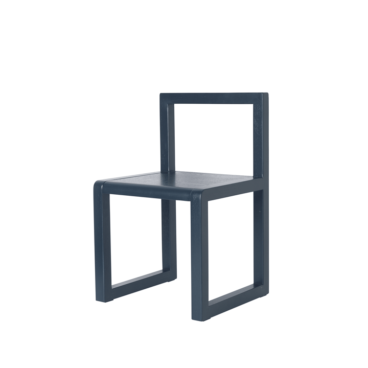 Little Architecht παιδική καρέκλα - Σκούρο μπλε, καπλαμάς στο χρώμα της στάχτης - Ferm LIVING
