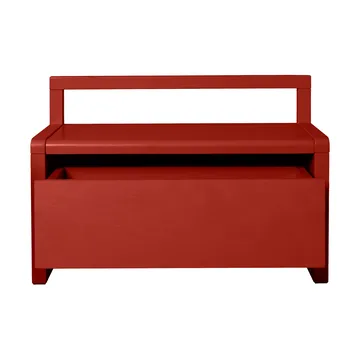 Little architect αποθηκευτικό σκαμπό - Poppy Red, 60x30x41,2 εκ. - Ferm Living