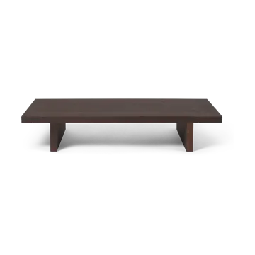 Low table Τραπεζάκι Kona - Dark Stained oak veneer - Ferm Living