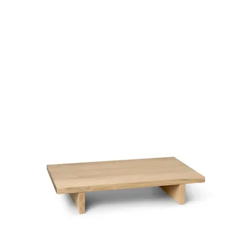 Low table Τραπεζάκι Kona - Δρυς φυσικός καπλαμάς - Ferm Living