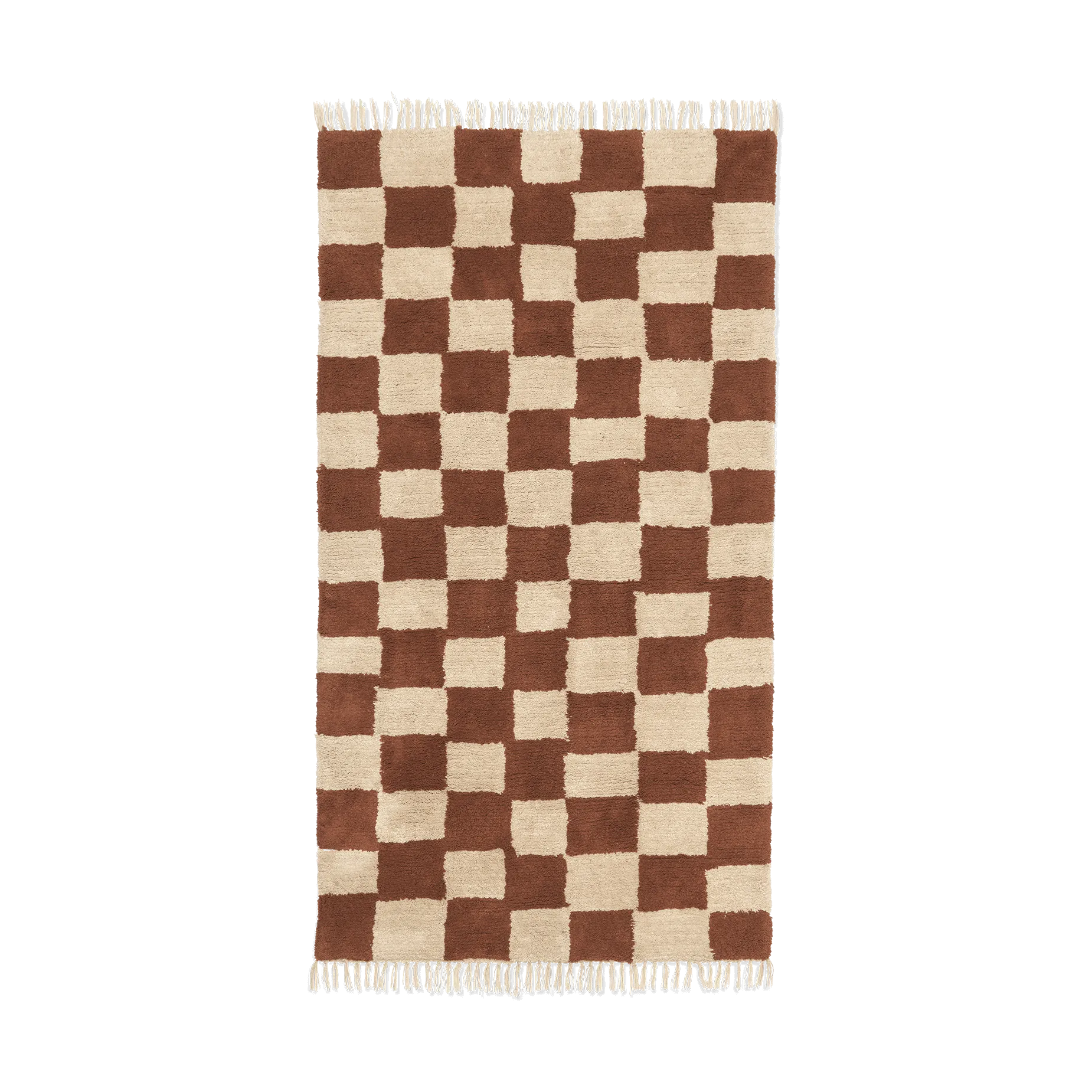 Mara βαμβακερό χαλί 80x150 cm, Σκουροκίτρινος-Ζεστή Άμμος Ferm Living