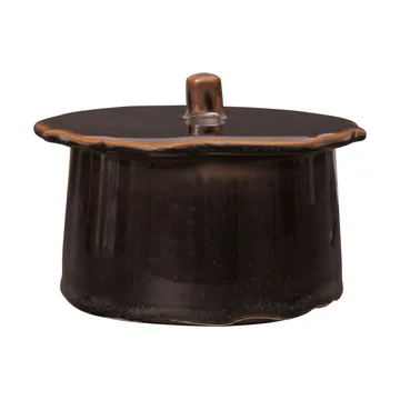Βάζο Marnen με καπάκι - Carob brown, Ø13x7 εκ. - Ferm Living