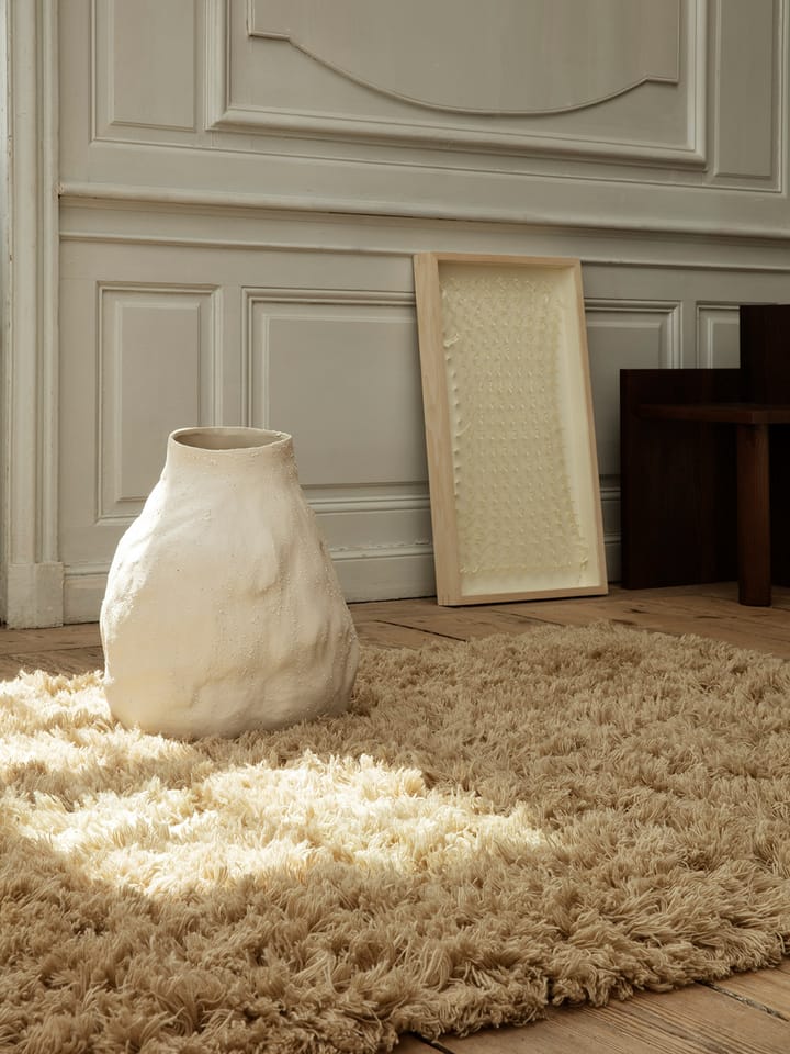 Meadow High Pile χαλί 140x200 cm, Ανοιχτόχρωμη Άμμος Ferm Living