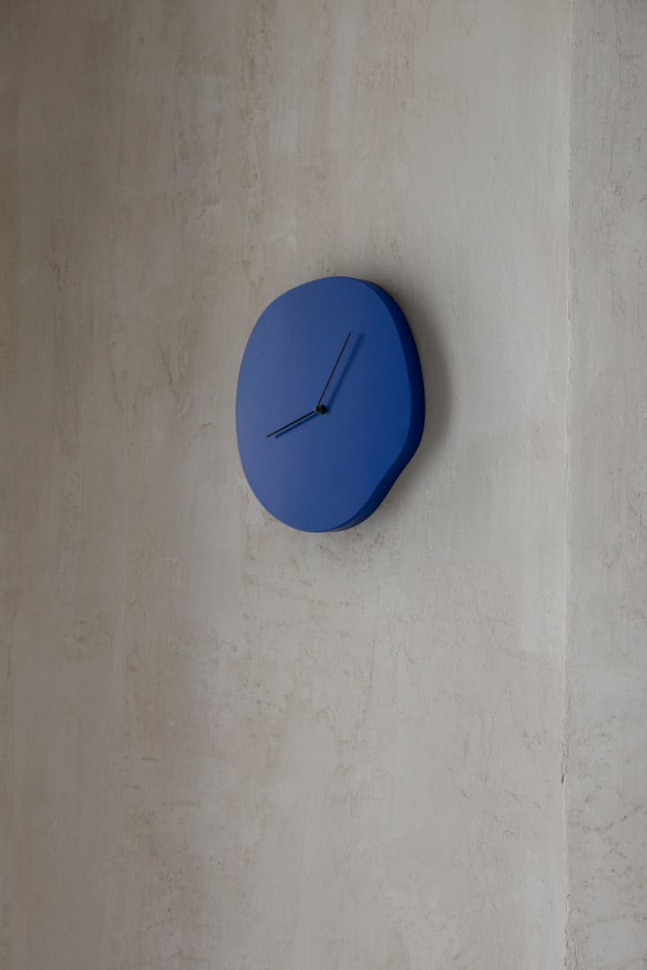 Melt ρολόι τοίχου 28x33 εκ, Μπλε Ferm Living