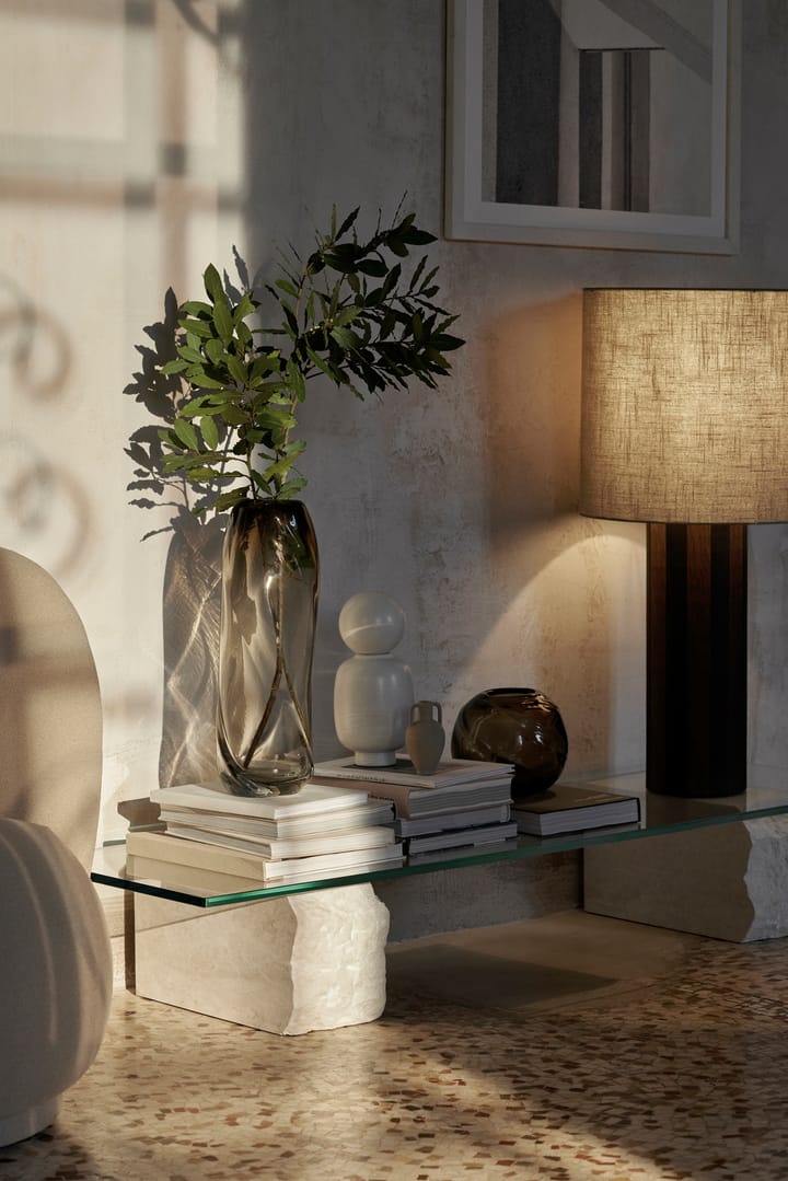 Mineral τραπεζάκι σαλονιού 46x160 εκ, Bianco curia Ferm Living