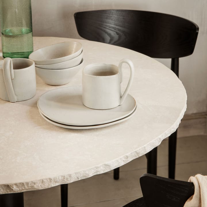 Τραπεζαρία Mineral, Λευκό. μάρμαρο bianco curia Ferm Living