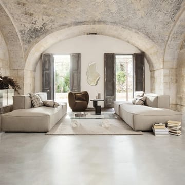 Mineral τραπεζάκι σαλονιού - Glass, marble base - Ferm Living
