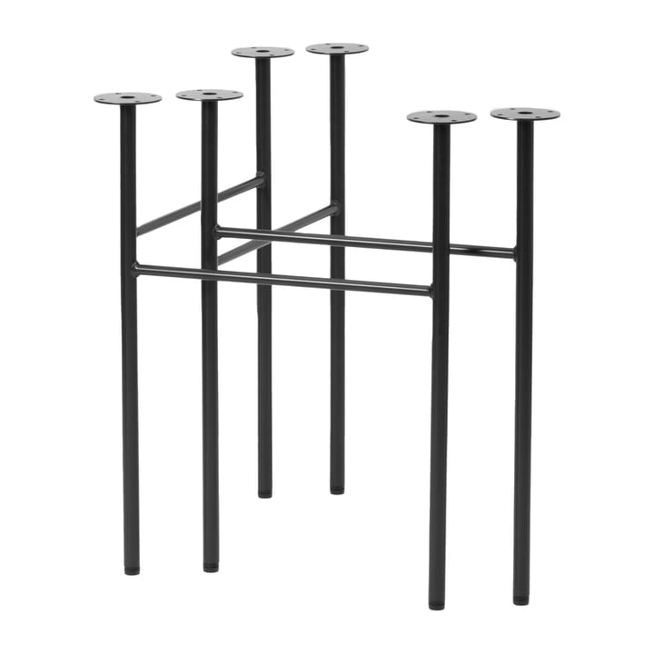 Πόδια τραπεζιού Mingle ατσάλινα 2 τεμαχίων - Black 68 εκ - Ferm Living