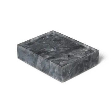 Mist κουτί αποθήκευσης 15x20 cm - Charcoal - Ferm Living