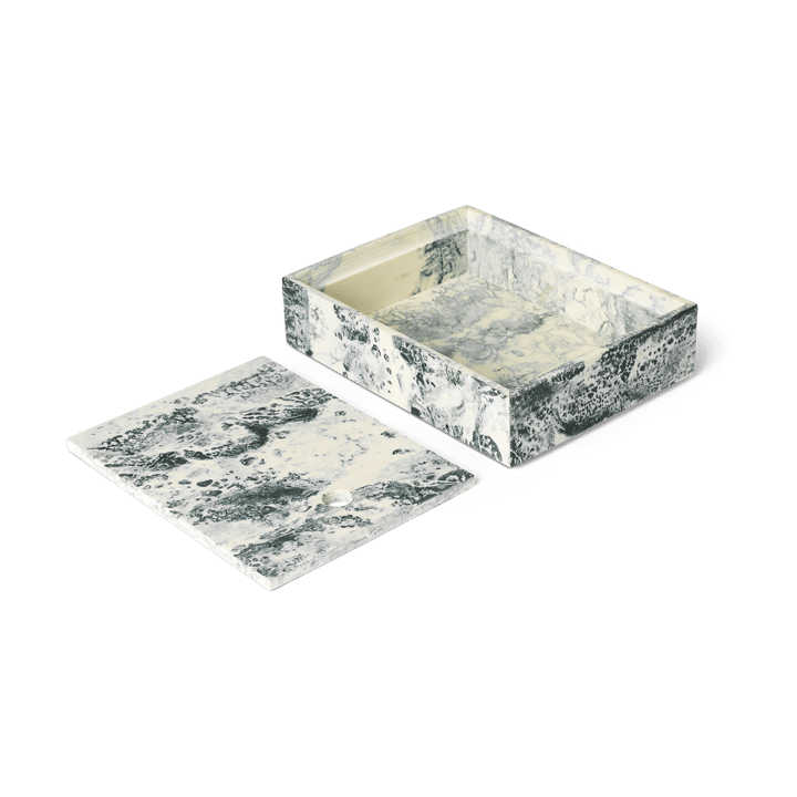 Mist κουτί αποθήκευσης 15x20 cm, Emerald-off white Ferm Living