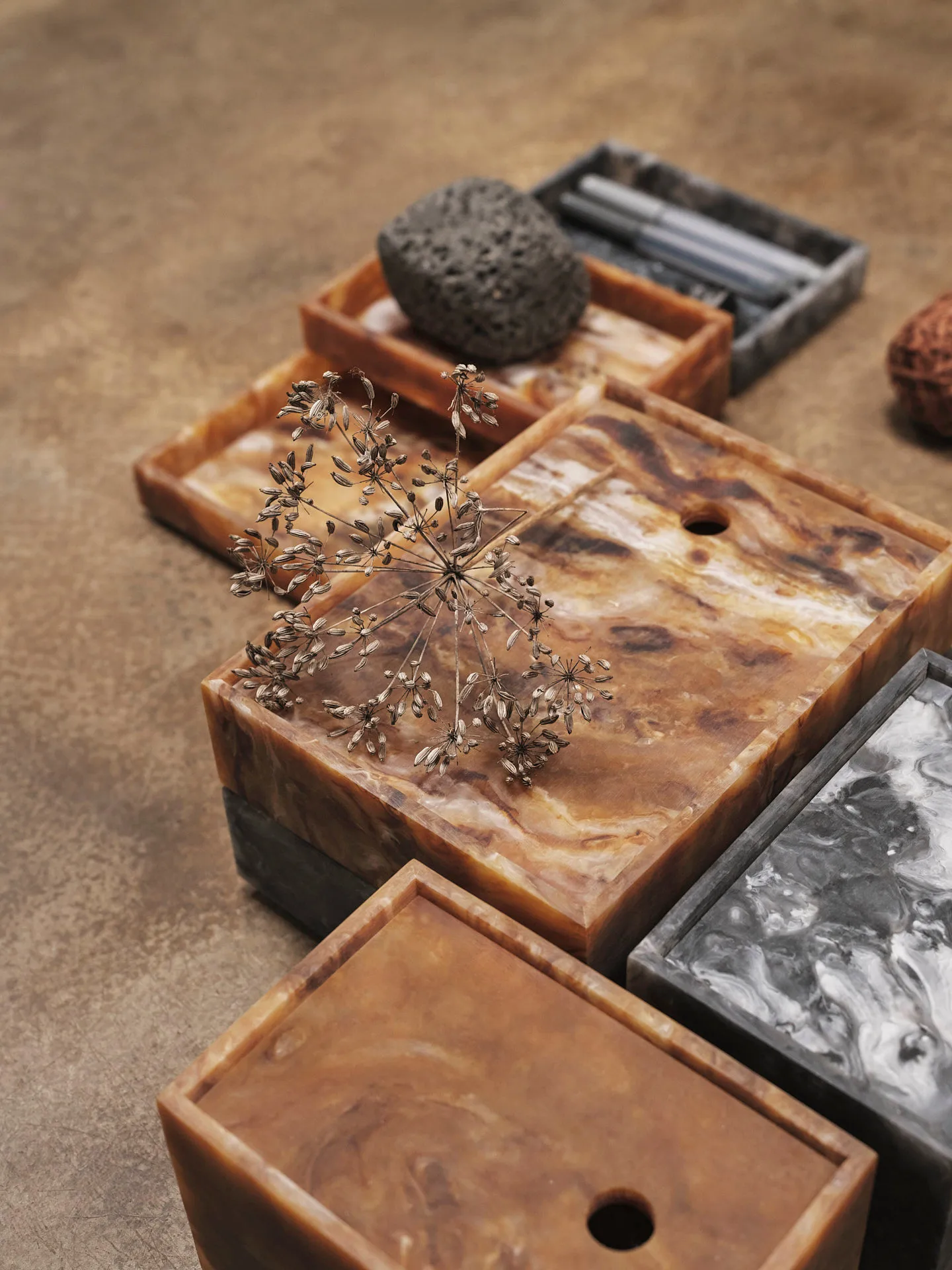 Mist κουτί αποθήκευσης 15x20 cm, Sugar kelp Ferm Living