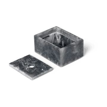 Mist κουτί αποθήκευσης 7,5x10 cm - Charcoal - Ferm Living