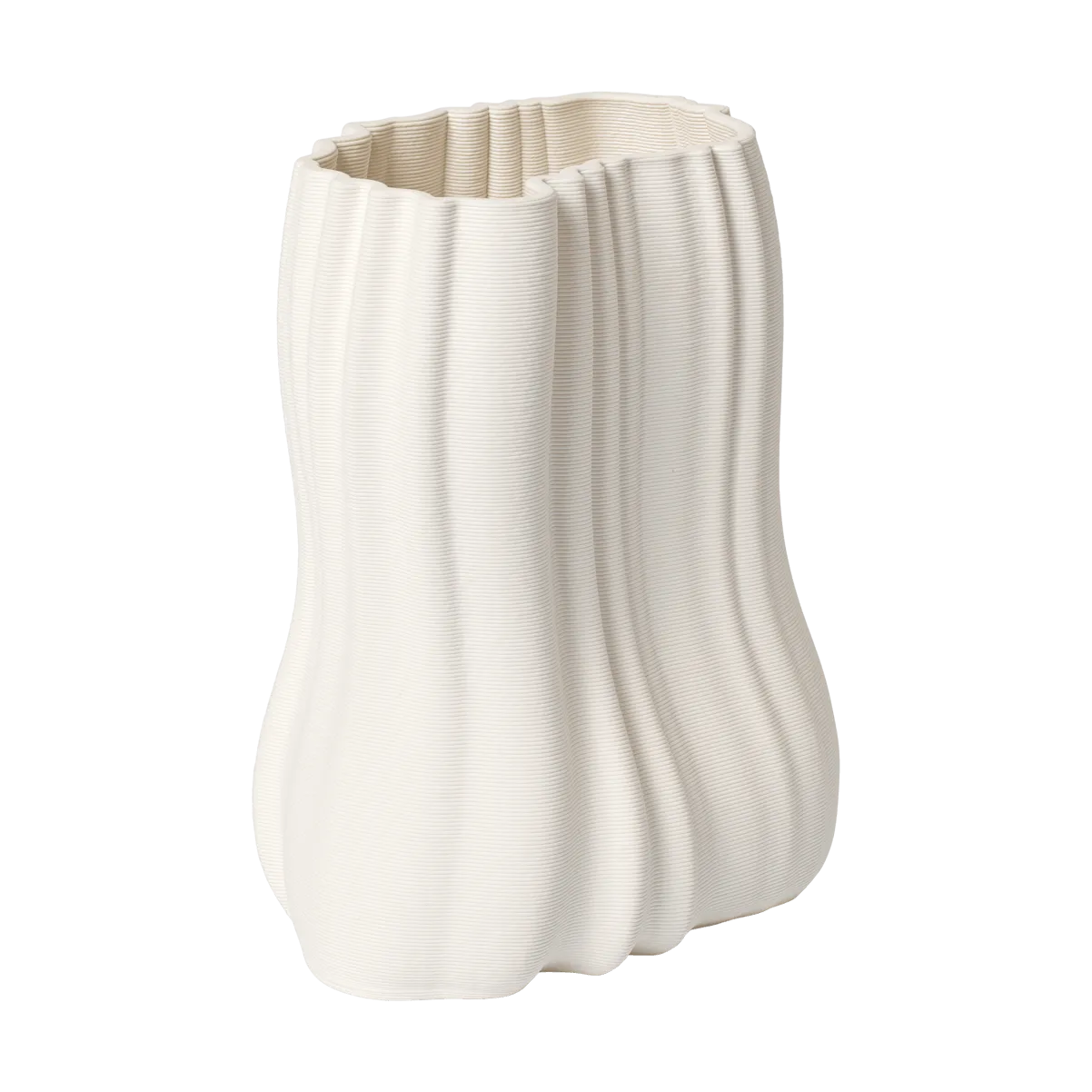 Moire βάζο 20 cm, Off-white Ferm Living