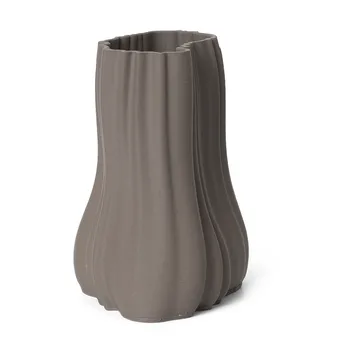 Moire βάζο 20 cm - Άνθρακας - Ferm Living
