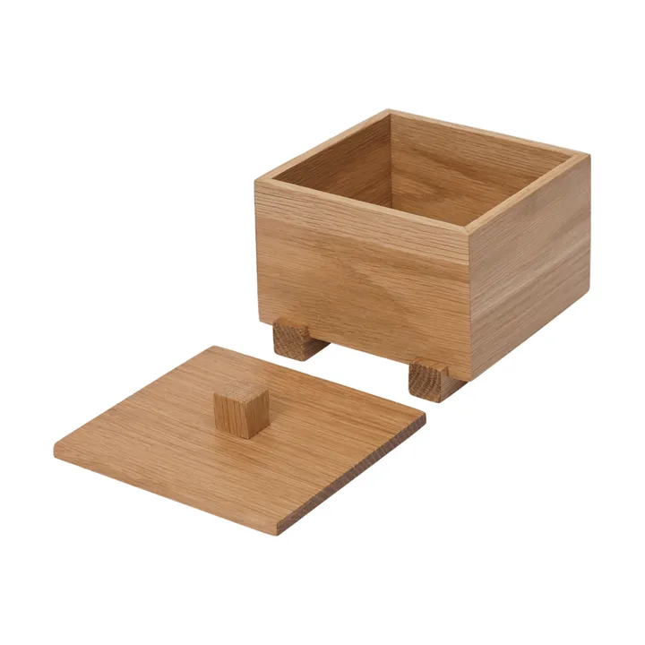 Moku δοχείο - Ανεπεξέργαστη δρυς, 10x11x9,5 εκ. - Ferm Living