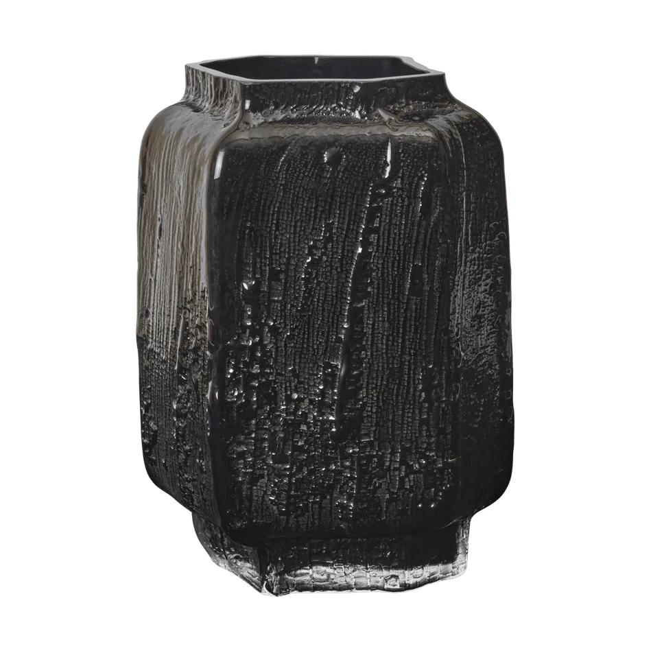 Mokuri βάζο, Μαύρο, 25 εκ. Ferm Living