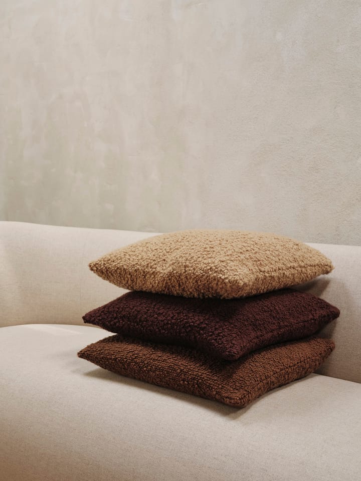 Moor μαξιλάρι 50x50 cm, Dark pecan Ferm Living