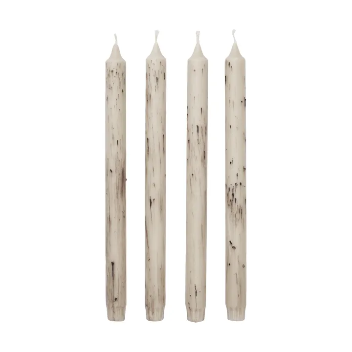 Mura κεριά 4 τεμάχια - Light beige - Ferm Living