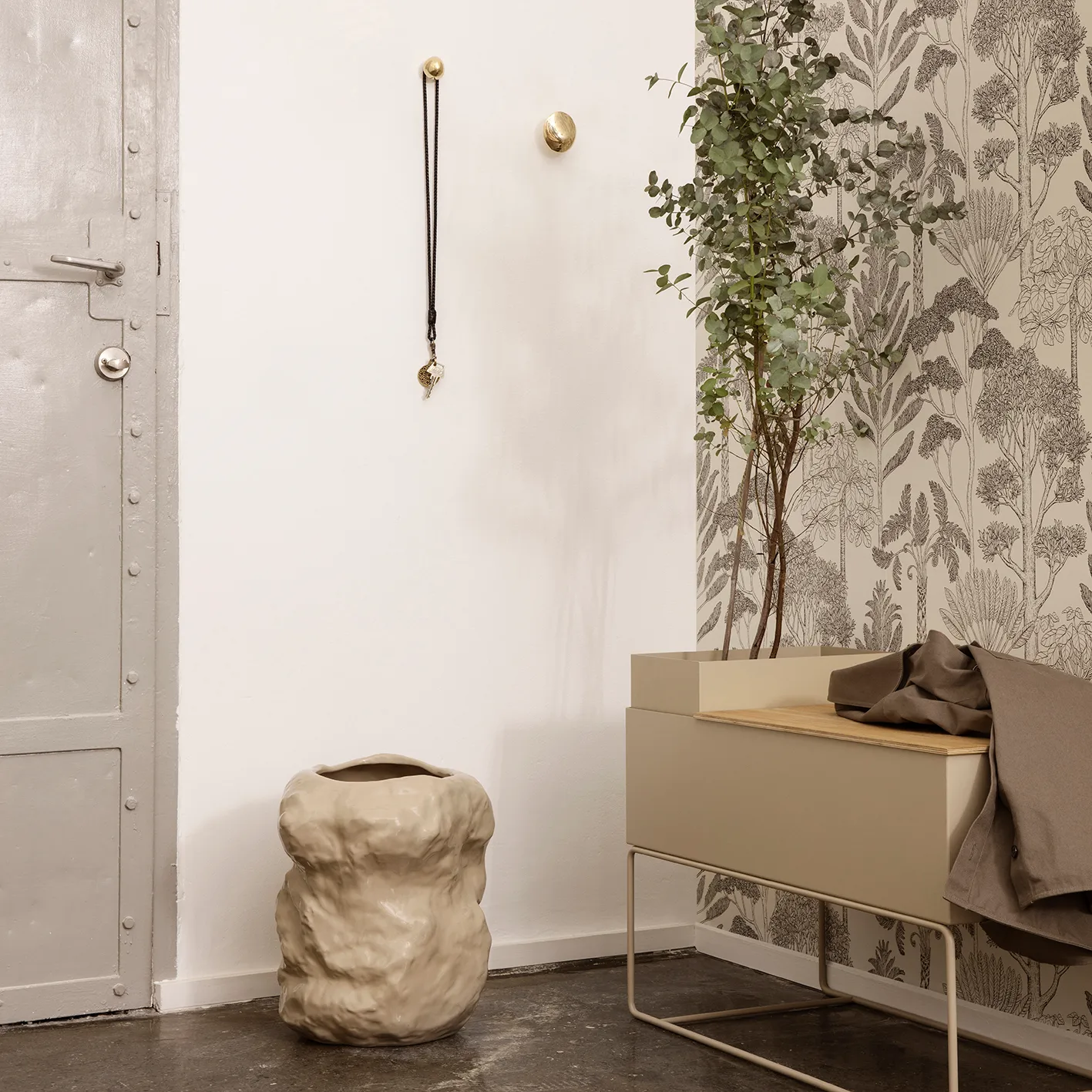 Mushroom γάντζος, ορείχαλκος Ferm Living