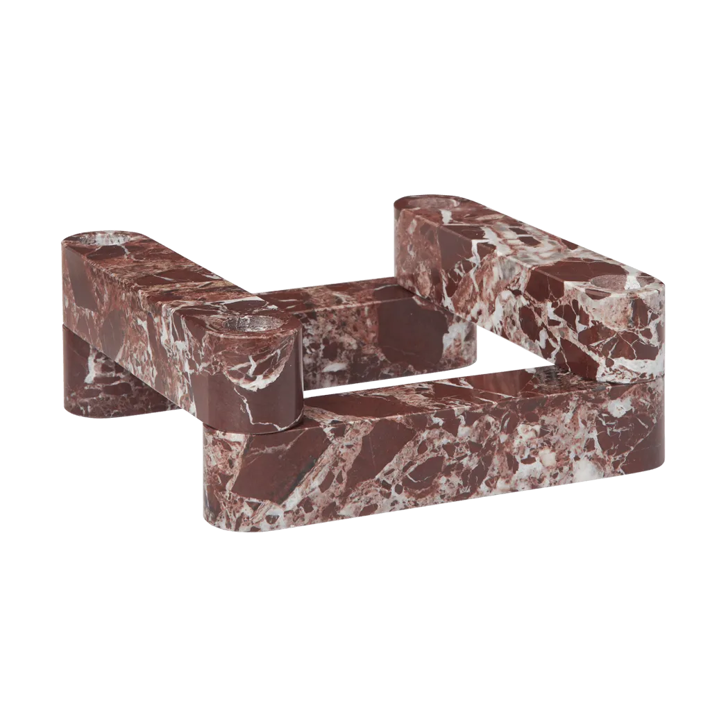 Newel modul κηροπήγιο 4 τεμαχίων, Rosso Ferm Living