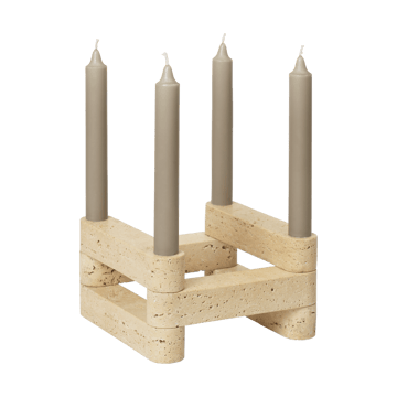 Newel modul κηροπήγιο - Travertine - Ferm Living
