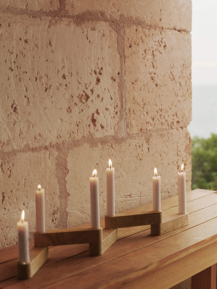 Newel modul κηροπήγιο, Travertine Ferm Living