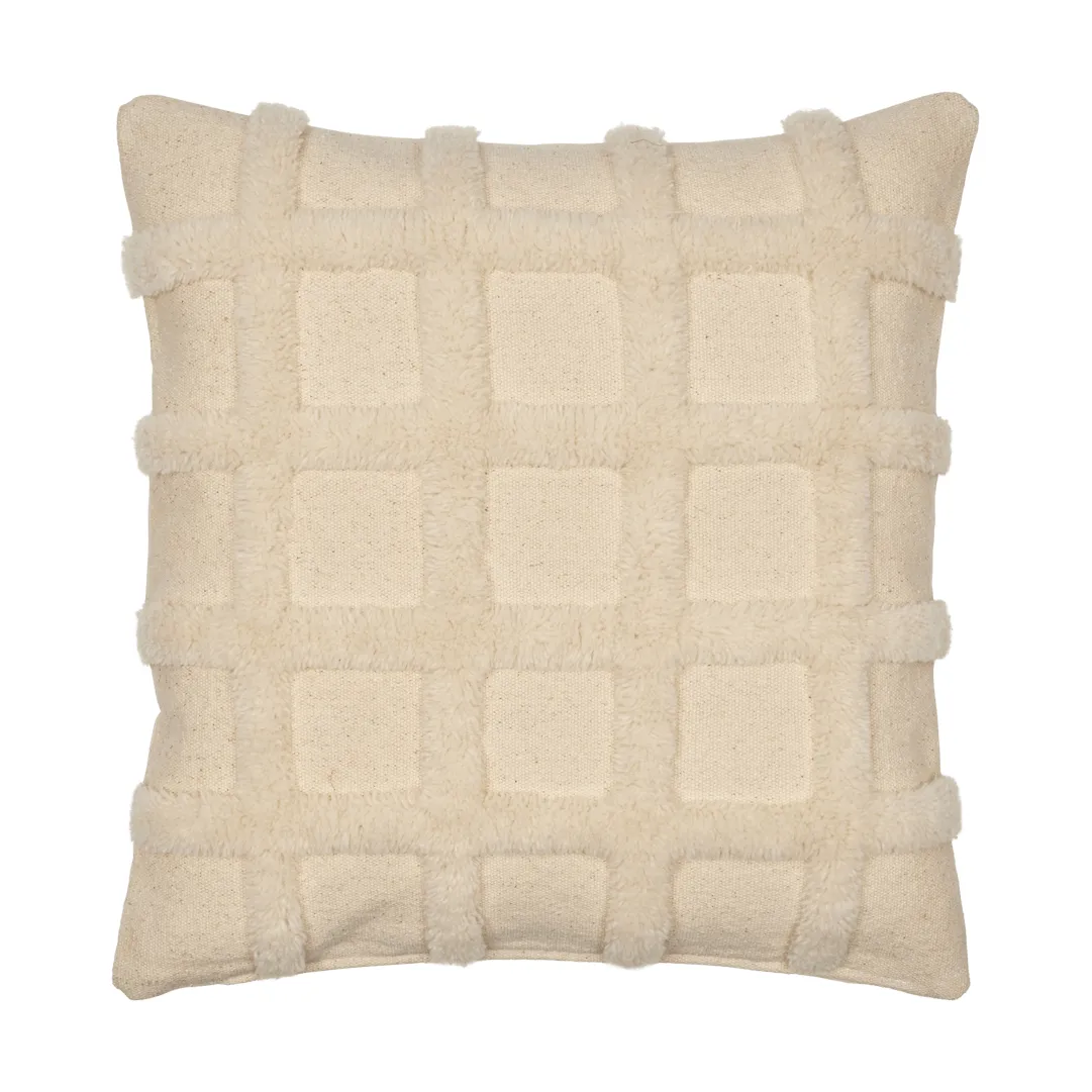 Norte grid μαξιλάρι, Off-white, 50x50 εκ. Ferm Living