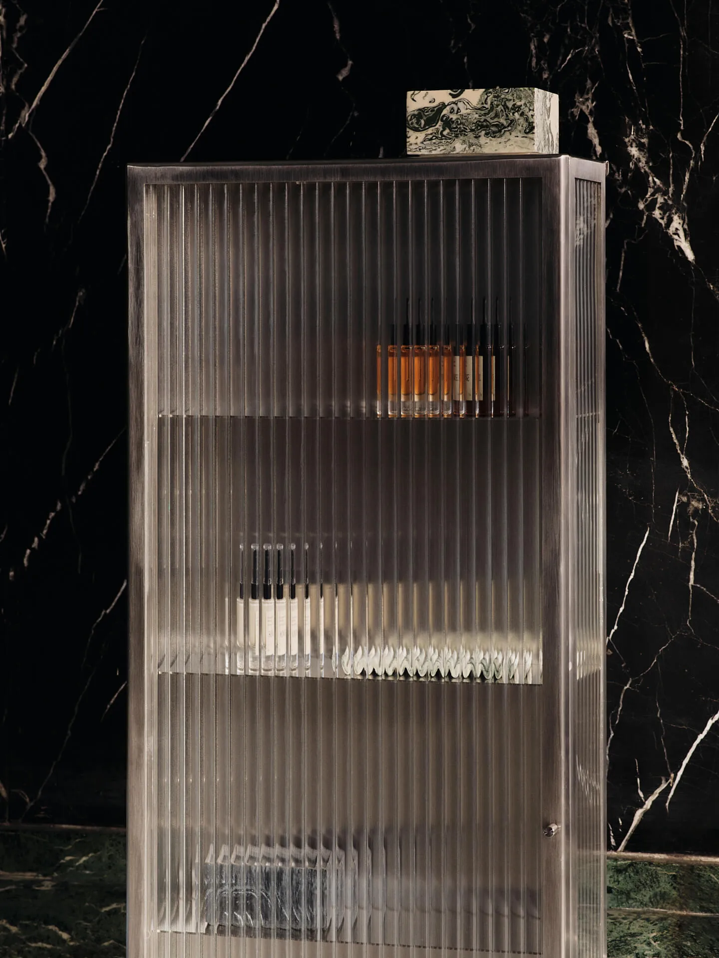 Nova κουτί αποθήκευσης 10x20 εκ., Stainless steel Ferm Living