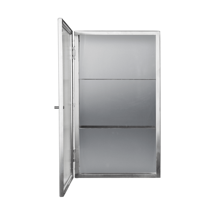 Nova πίνακας ανακοινώσεων 45x100 εκ., Reeded glass - stainless steel Ferm Living