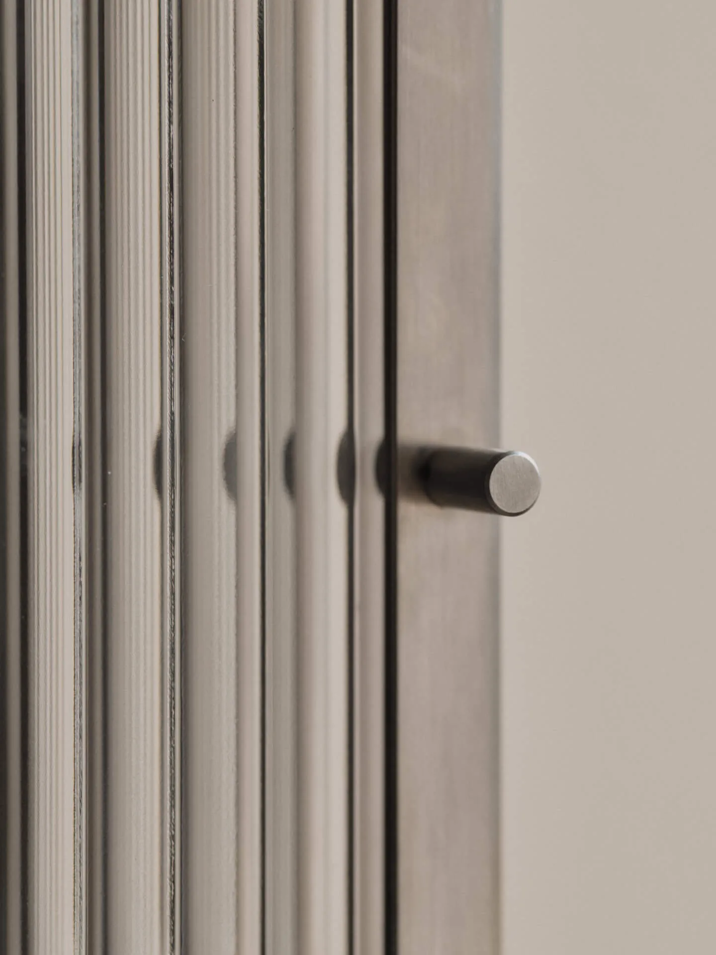 Nova πίνακας ανακοινώσεων 45x100 εκ., Reeded glass - stainless steel Ferm Living