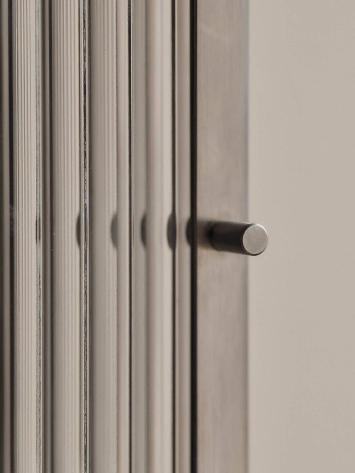 Nova πίνακας ανακοινώσεων 45x100 εκ., Reeded glass - stainless steel Ferm Living