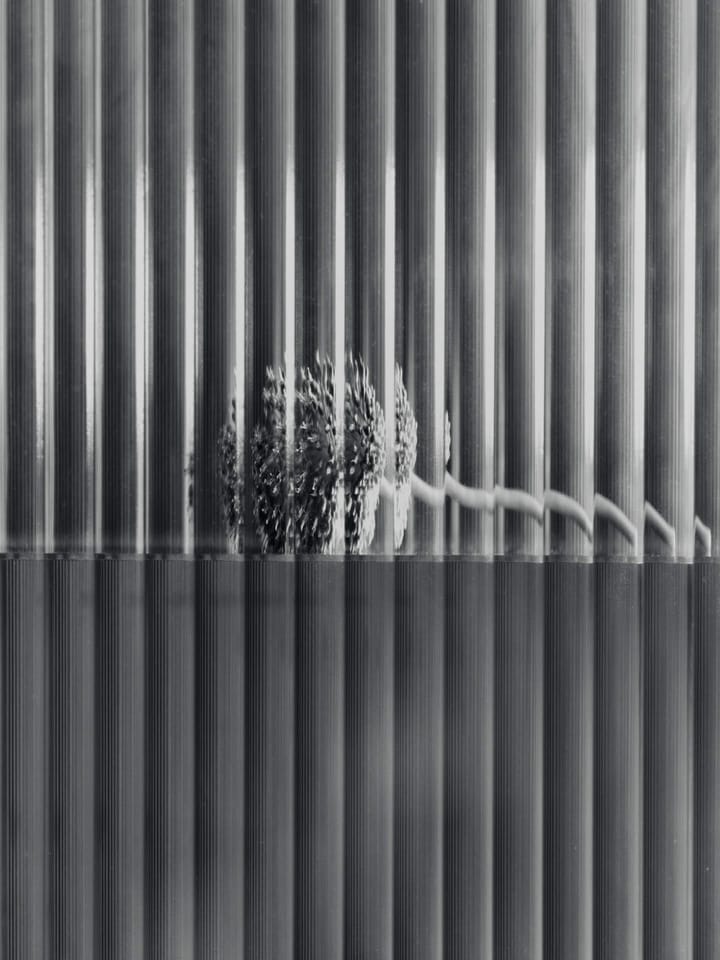 Nova πίνακας ανακοινώσεων 45x100 εκ., Reeded glass - stainless steel Ferm Living