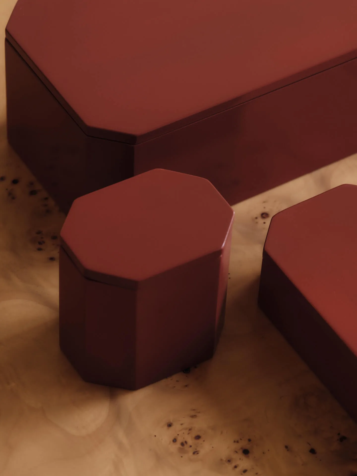 Nova κουτί αποθήκευσης 7,5x10 cm, Picante Red Ferm Living