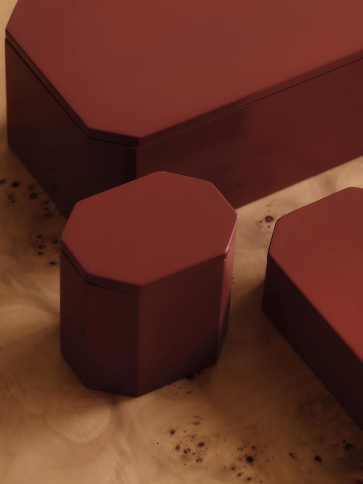 Nova κουτί αποθήκευσης 7,5x10 cm, Picante Red Ferm Living