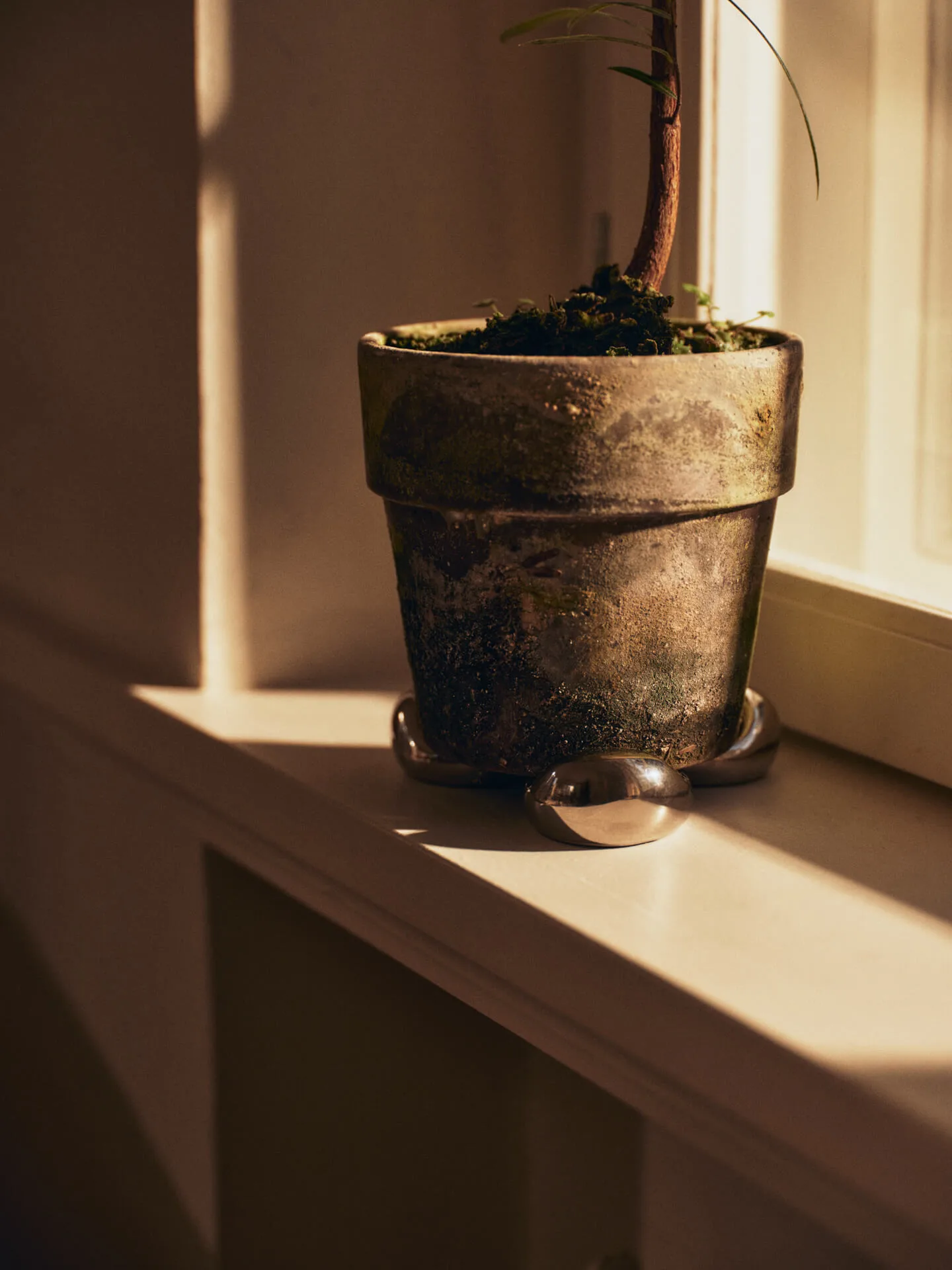 Ποδαράκια Nube για γλάστρα, σετ 4 τεμαχίων, Ασήμι Ferm Living