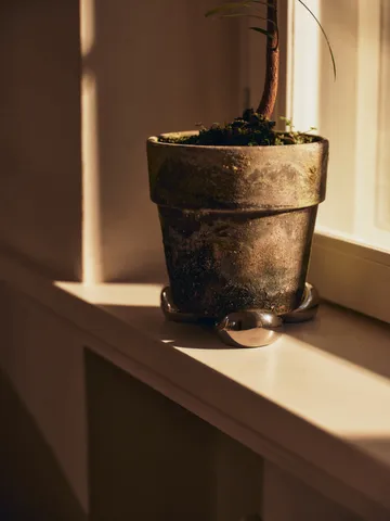 Ποδαράκια Nube για γλάστρα, σετ 4 τεμαχίων - Ασήμι - Ferm Living