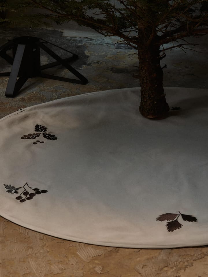 Oak Christmas tree blanket χριστουγεννιάτικο χαλάκι δέντρου Ø120 εκ., Natural Ferm Living