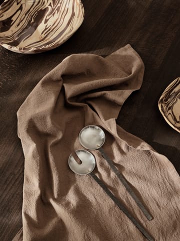 Obra μαχαιροπίρουνα σαλάτας 2 τεμάχια - Stainless Steel - Ferm Living