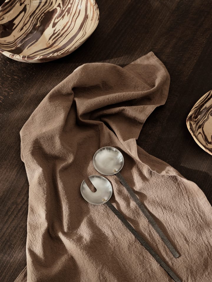 Obra μαχαιροπίρουνα σαλάτας 2 τεμάχια, Stainless Steel Ferm Living