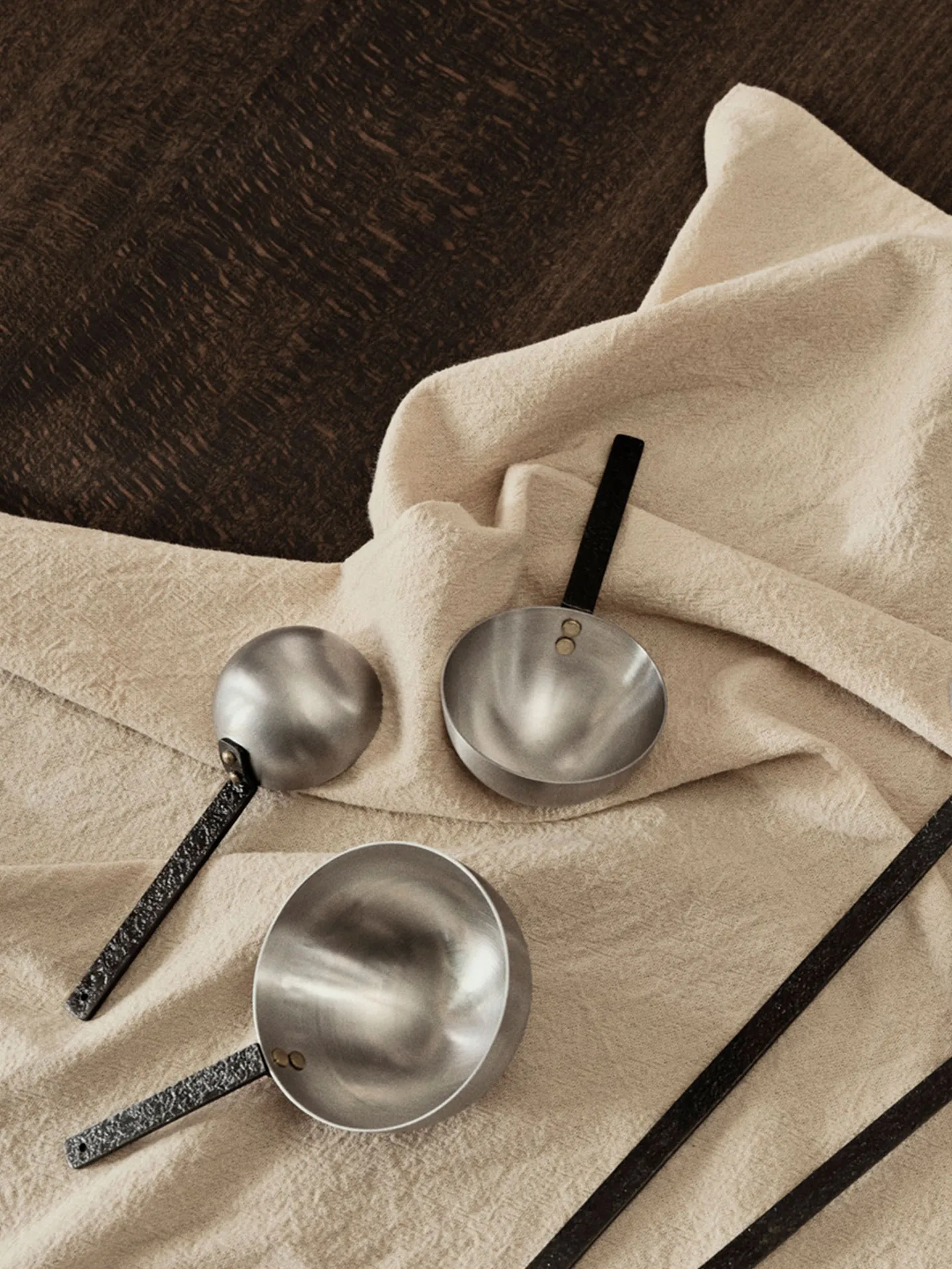 Σετ μέτρησης Obra Measuring Spoons 3 τεμαχίων, Stainless Steel Ferm Living