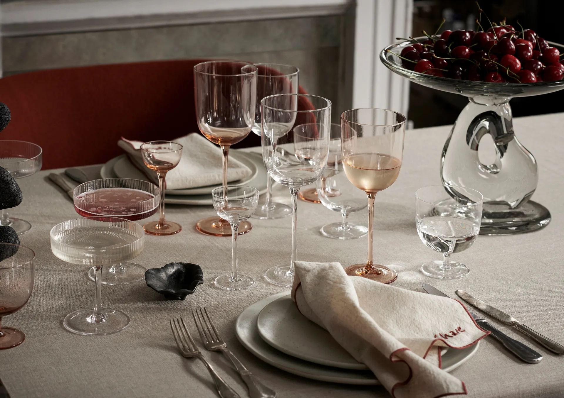 Πετσέτες Occasions 4 τεμάχια, Natural Ferm Living