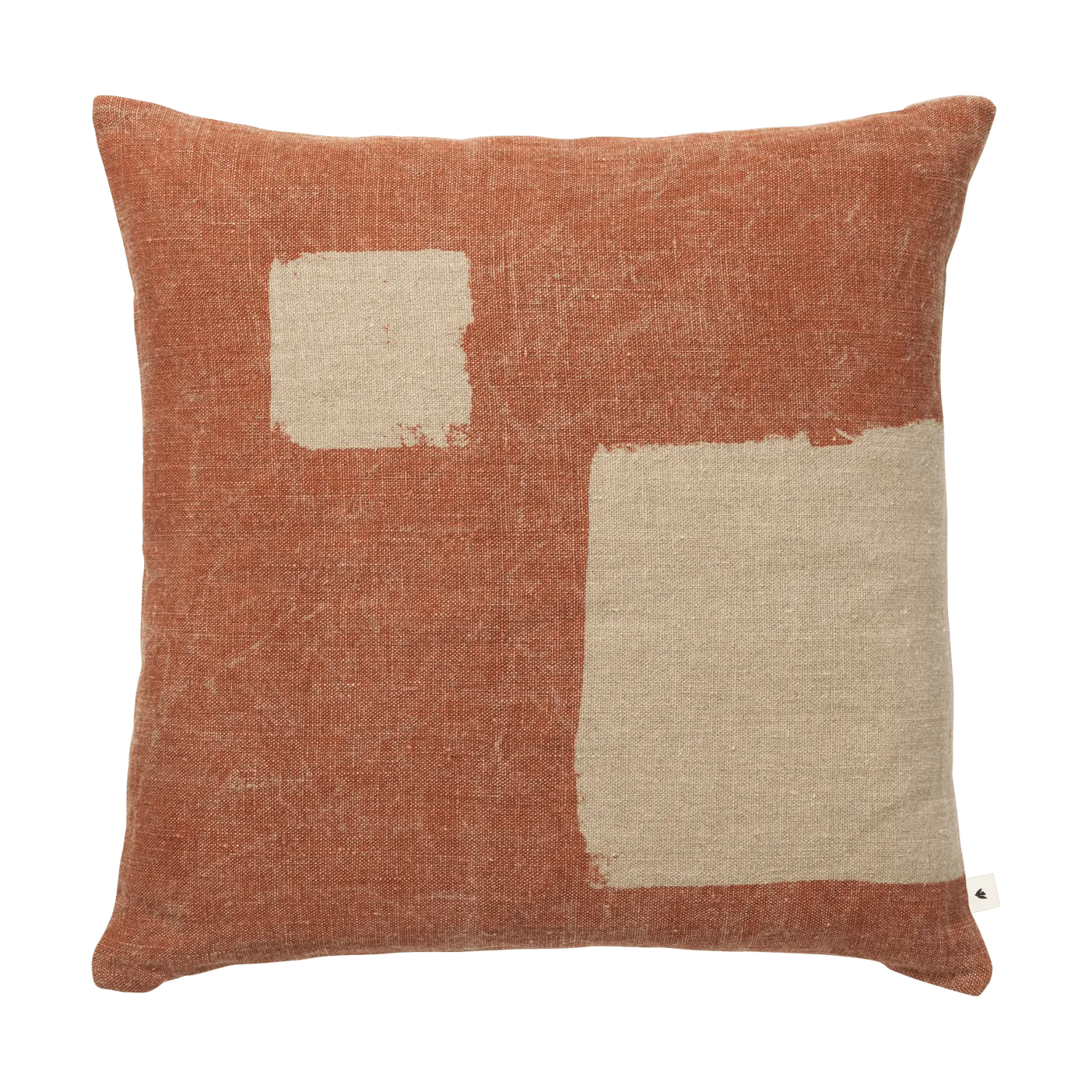 Κάλυμμα μαξιλαριού Oleo 50x50 cm, Terracotta-Natural Ferm Living