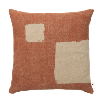 Κάλυμμα μαξιλαριού Oleo 50x50 cm - Terracotta-Natural - Ferm Living