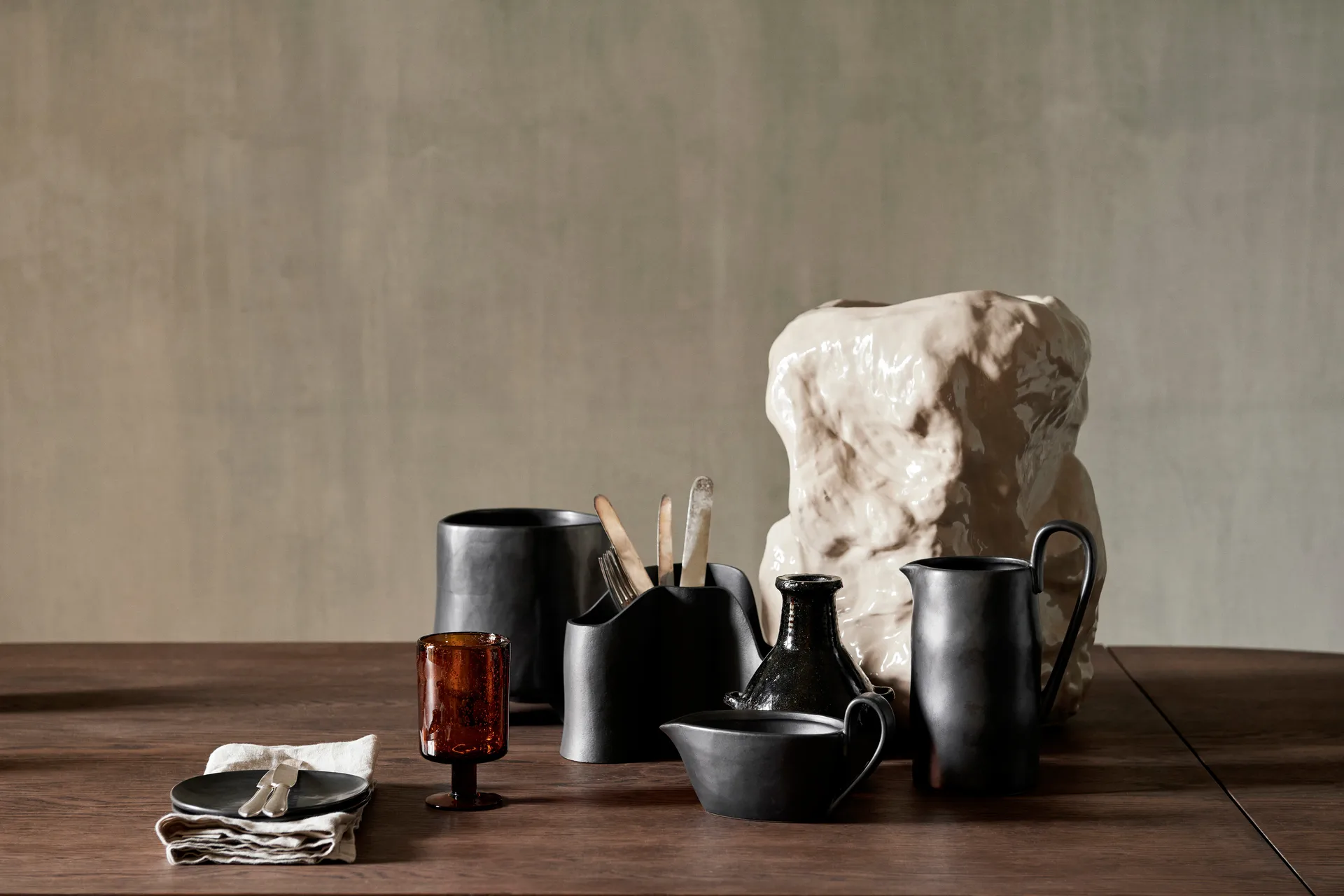 Oli ποτήρι κρασιού 22 cl, Amber Ferm Living