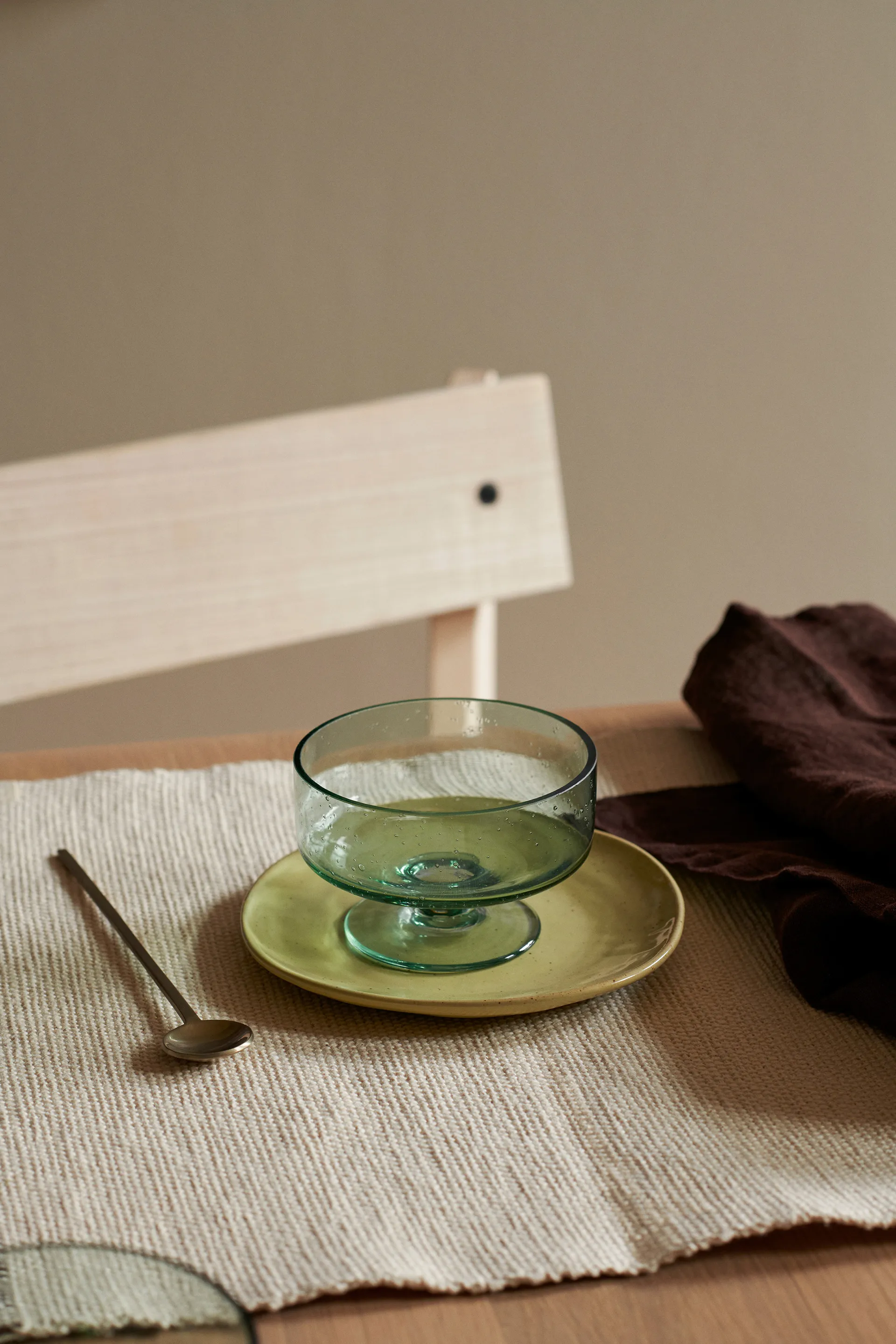 Ποτήρι για επιδόρπιο Oli 24 cl, Recycled Clear Ferm Living