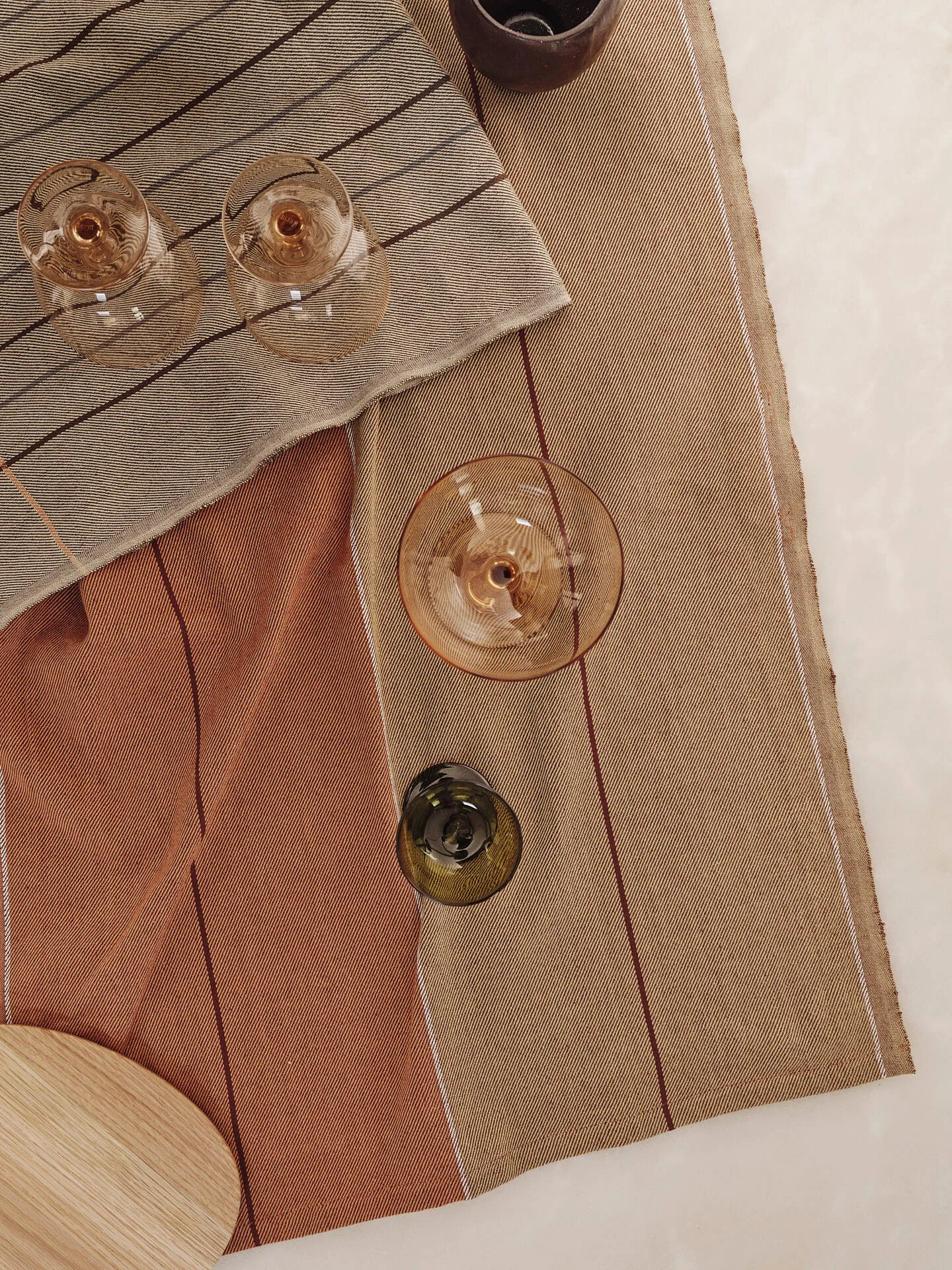 Orbelle δίσκος σερβιρίσματος με επίπεδα, Hazel-oat Ferm Living