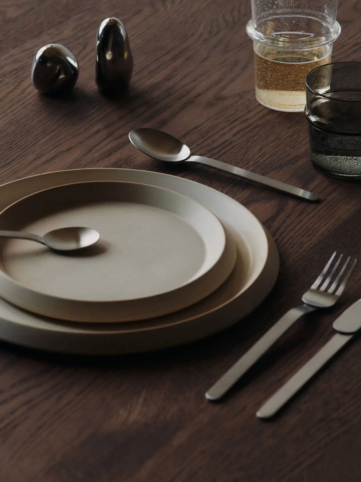 Orevo σετ αλατοπίπερου, Polished Stainless Steel Ferm Living