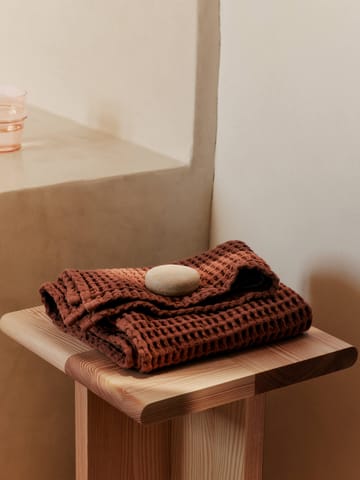 Organic πετσέτα κουζίνας 50x100 cm - Brown Clay - Ferm Living